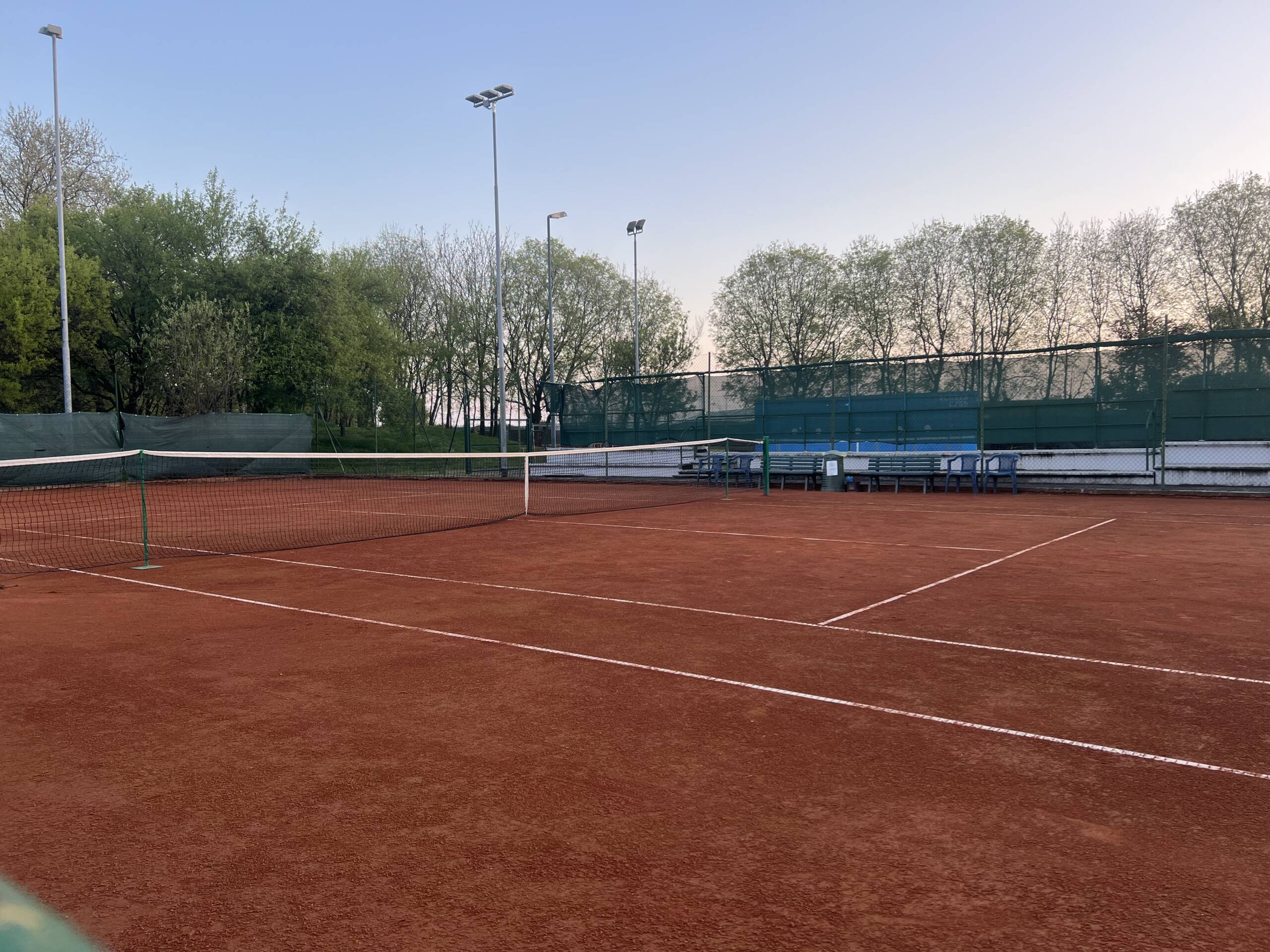 Tennis courts